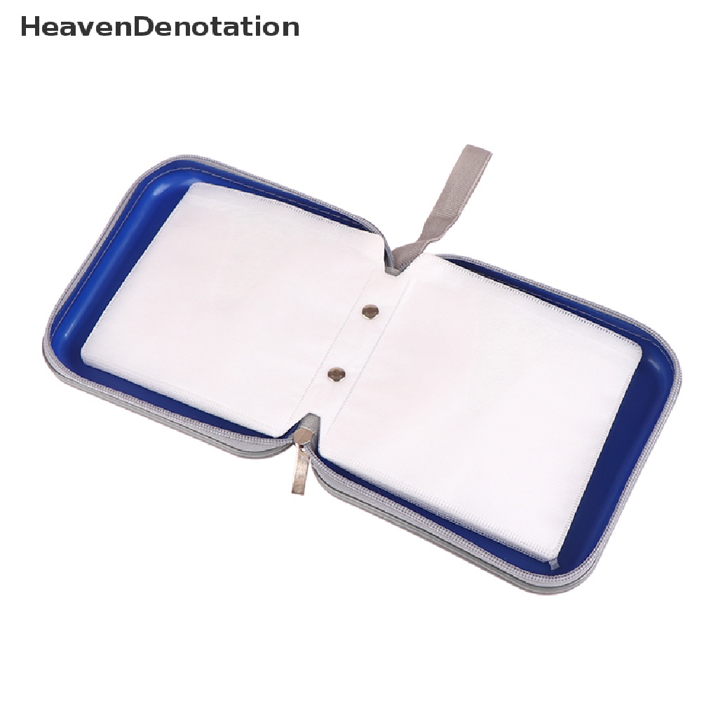 [HeavenDenotation] 1pc CD Case Portable Paket CD Kompresi Anti Air 40disk CD Packing Box HDV