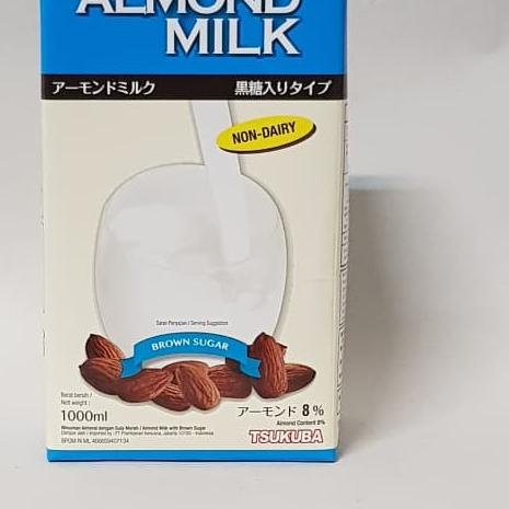 

♛ TSUKUBA ALMOND MILK BROWN SUGAR NON DAIRY 1000 ML ➥