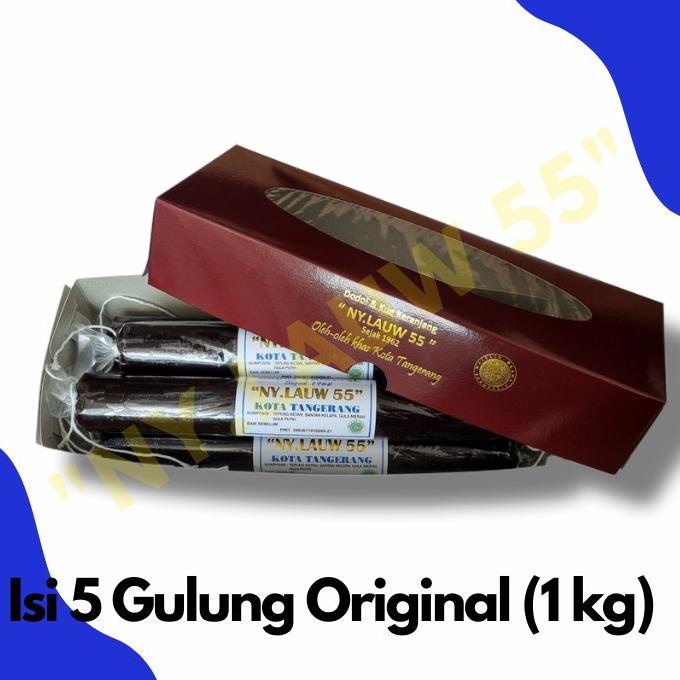 

Dodol Original asli Ny.Lauw55(Yong) sejak 1962 TERLARIS