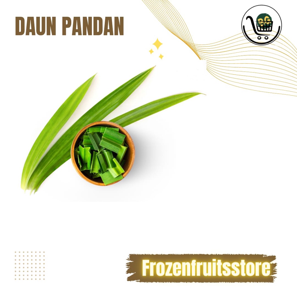 

Daun pandan segar, daun pandan