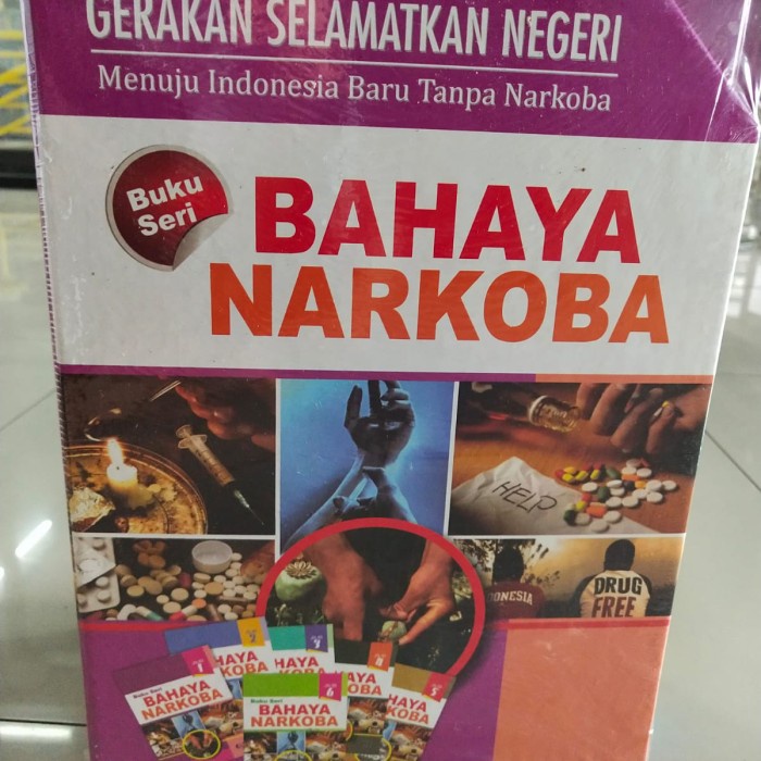 

Buku Seri Bahaya Narkoba. Jilid 1- 6 Set 6 Buku Lengkap Book