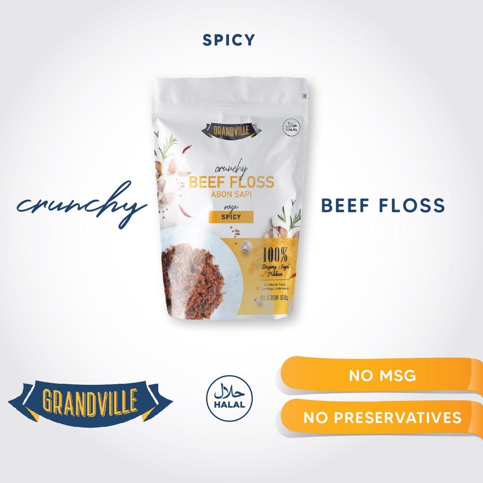 

X32 Grandville Abon SAPI Crunchy Single Pack Spicy WOW BANGET ✪
