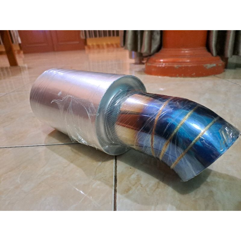 Knalpot mobil JS Racing suara bass gahar