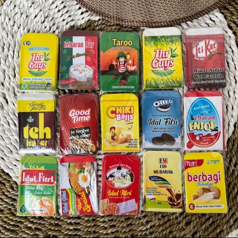 

[SIAP PAKAI] AMPLOP LEBARAN MINI 5X9CM 100LEBAR