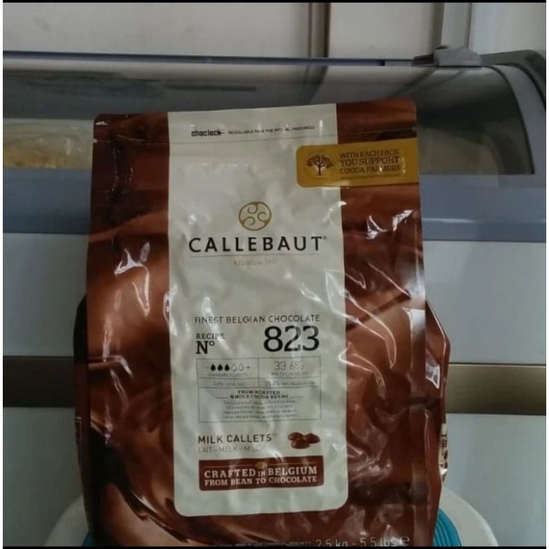 

callebaut callet milk 823 2,5kg