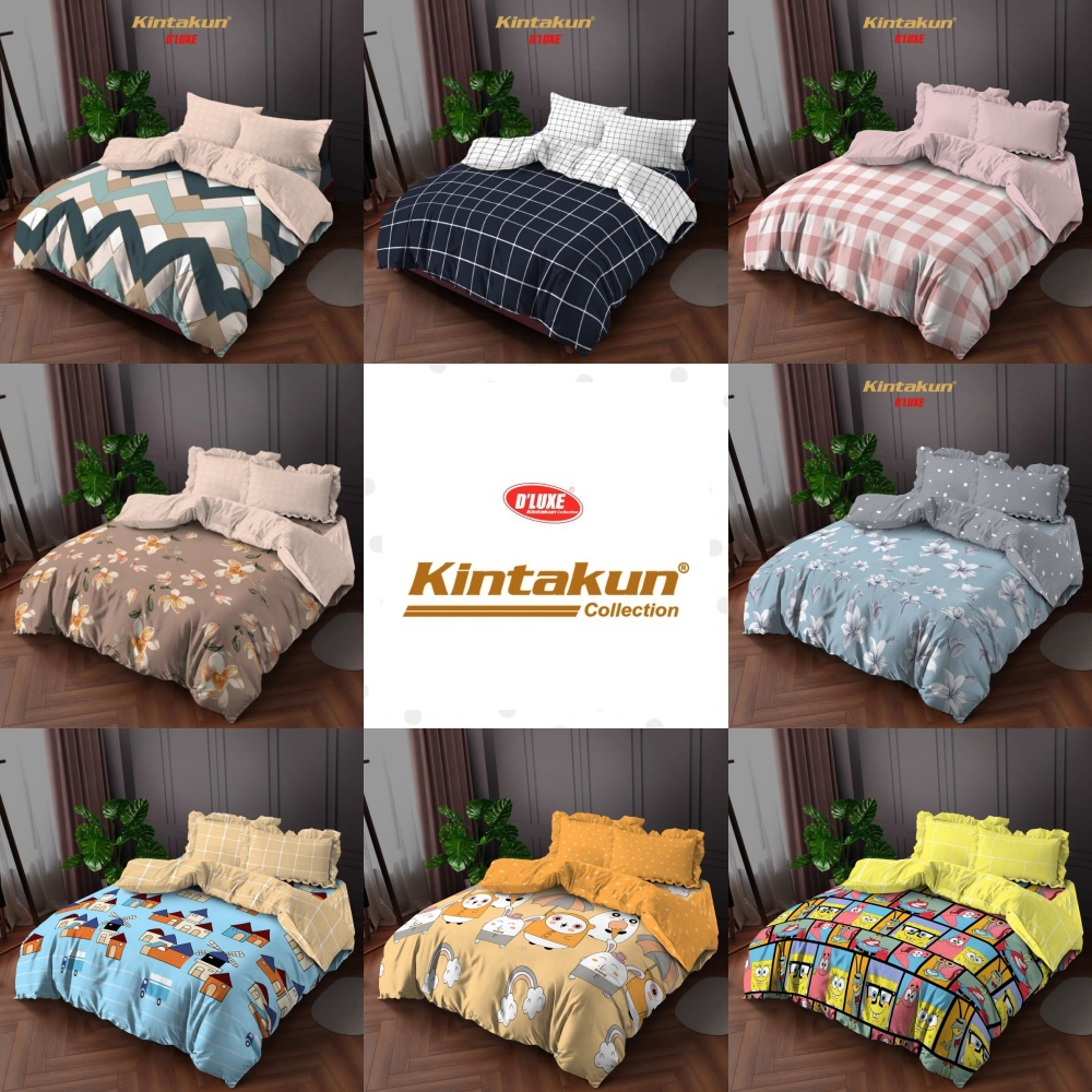 Kintakun Dluxe - Bed Cover Queen (160x200) Terlaris pilihan