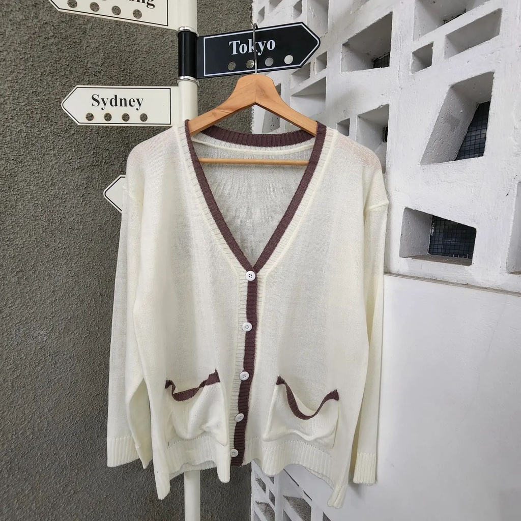 [CYC | COD] Outwear Edith Outer | Rajut Cardigan Wanita Trendy Murah