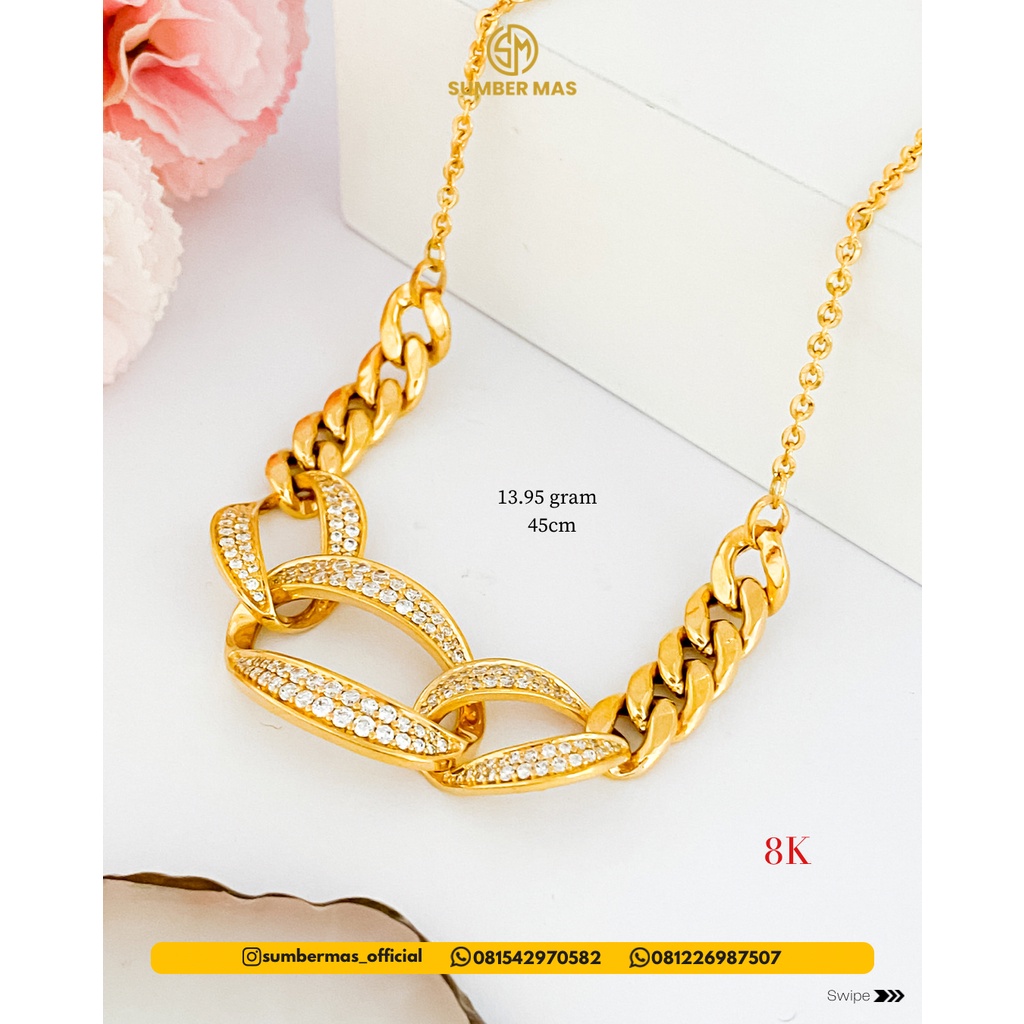 FASHION NECKLACE 8K - SUMBER MAS