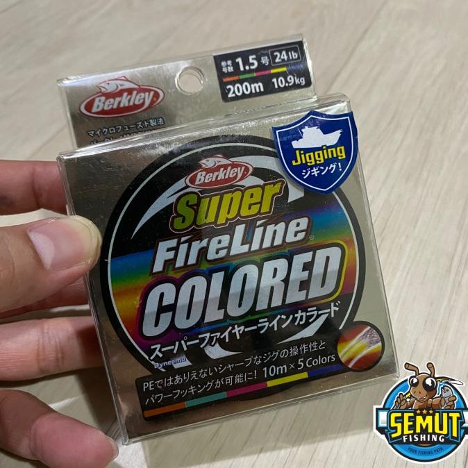 Pe Berkley Super Fireline Colored 200M
