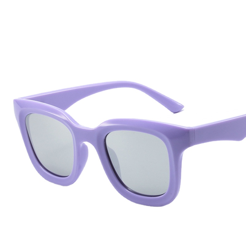 Kacamata Hitam Kotak Retro Pria Mengemudi Kacamata Hitam Wanita Kacamata Pantai