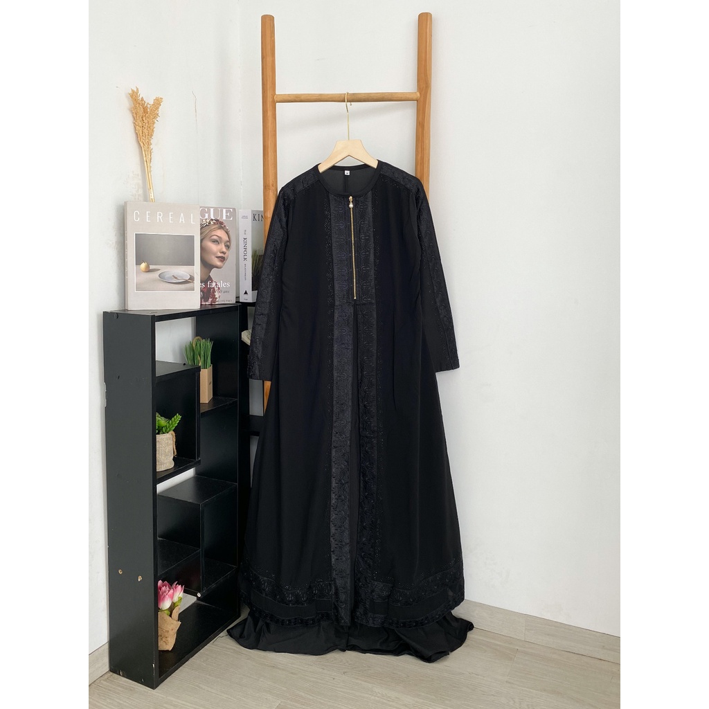 ABAYA HAMEEDAH / Gamis Turkey / Longdress Muslimah / Maxy Formal / Busana Muslim / Dress Kondangan / Pakaian Mewah Arabic