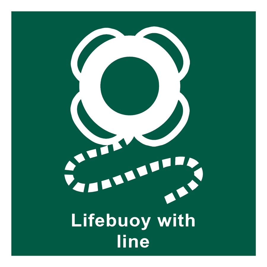 

STICKER SAFETY SIGN IMO PERKAPALAN LIFEBUOY WITH LINE 15X15 / STIKER KESELAMATAN KAPAL / STIKER SAFETY SIGN