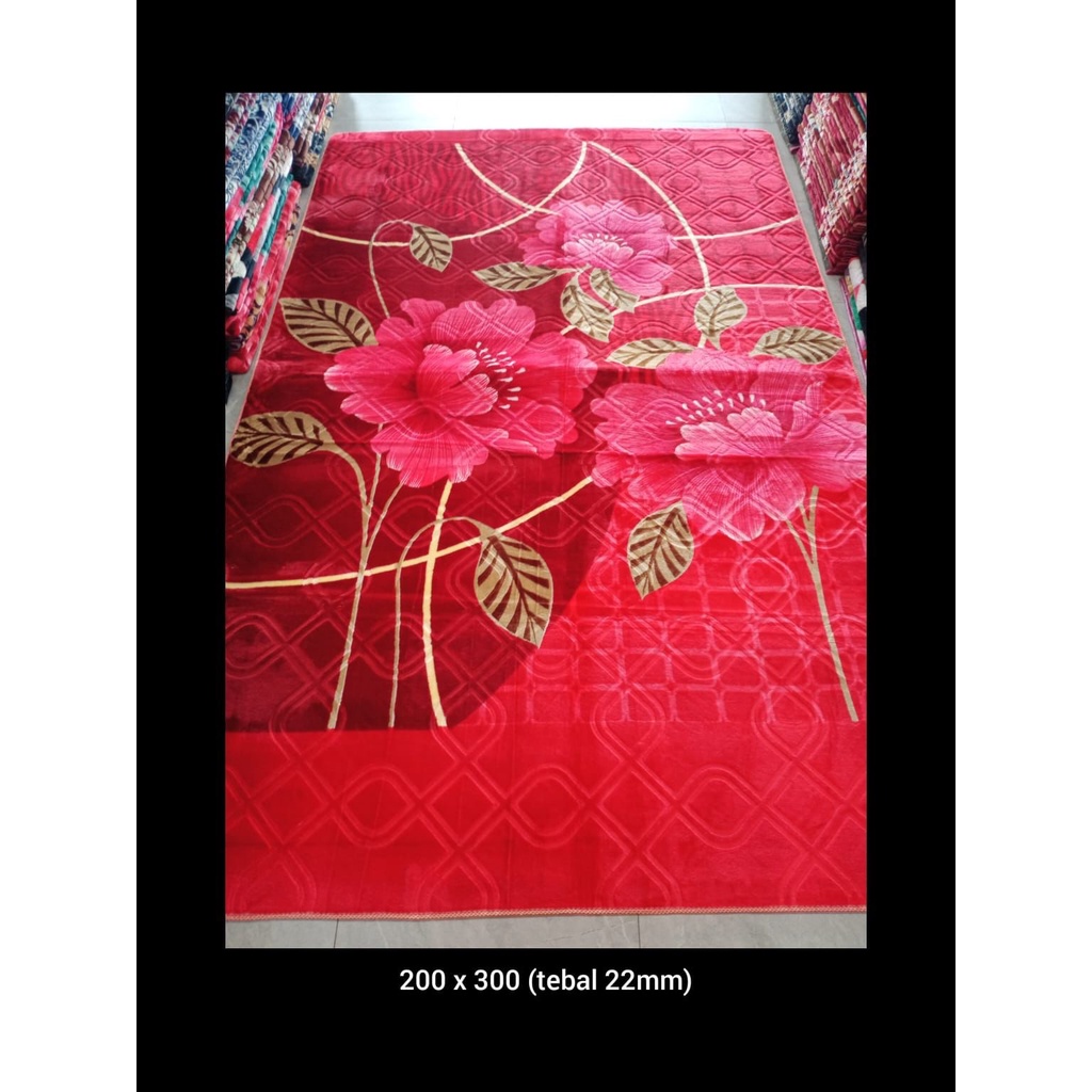 KARPET JUMBO MALAYSIA ORIGINAL 200X300 CM. READY STOK