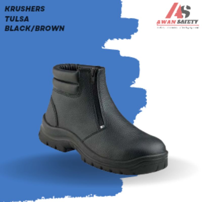 Sepatu Safety Krushers Tulsa Black Original