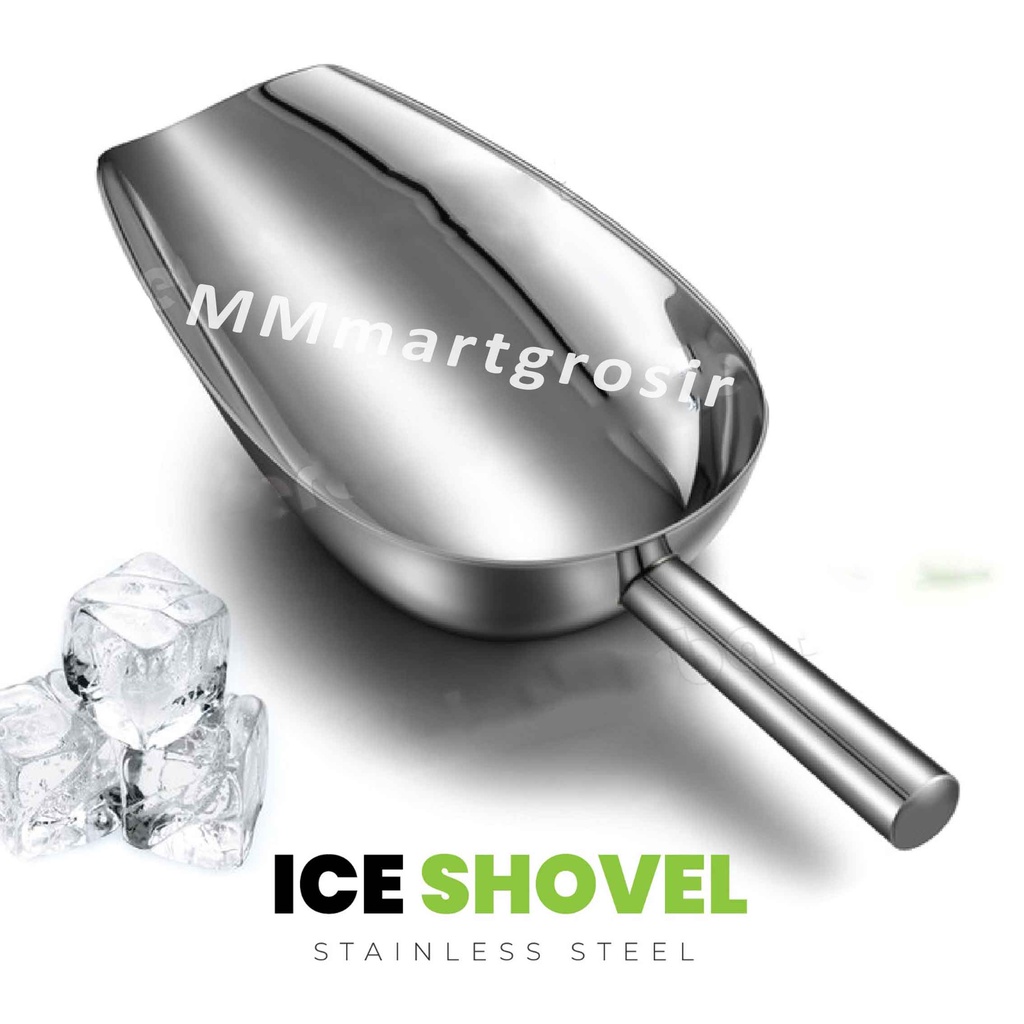 Scoop Es Batu/ Ice  Scoop Stainless/ Serokan Es Batu