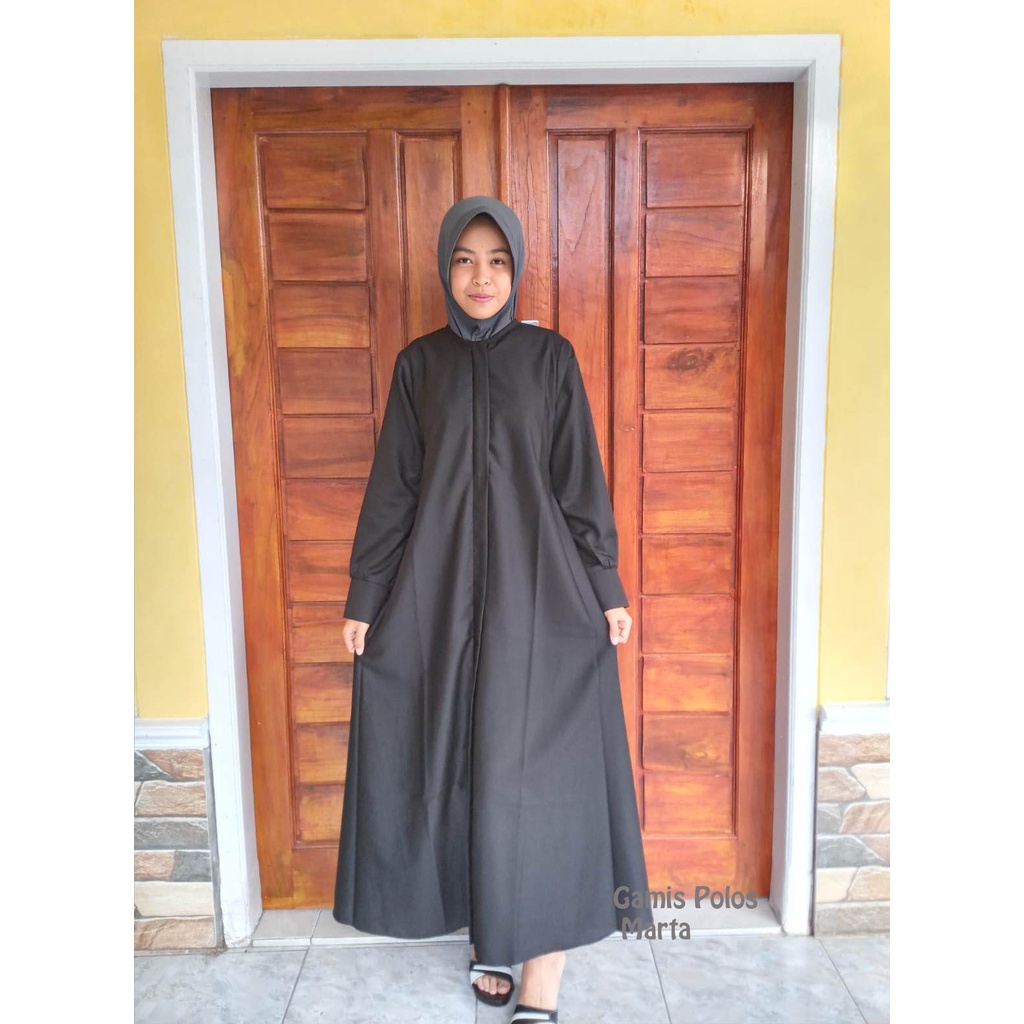 Gamis Marta  Polos Gamis Katun Toyobo gamis Baju Gamis