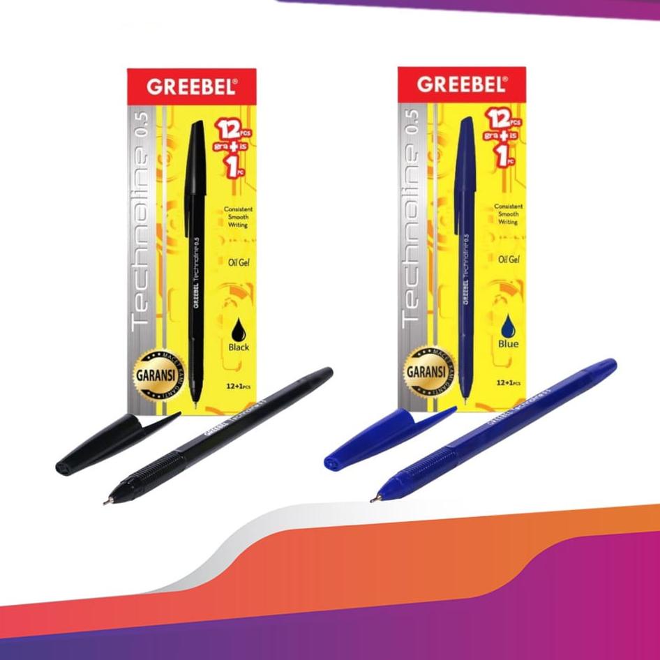 

IdO4a4Z PULPEN GREEBEL TECHNOLINE 0.5 PEN GREEBEL 1 PACK 12+1 PCS