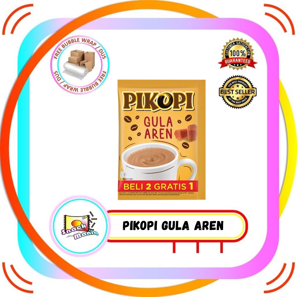 

Pikopi Kopi Gula Aren 22 gr x 10 SACHET RENTENG Renceng