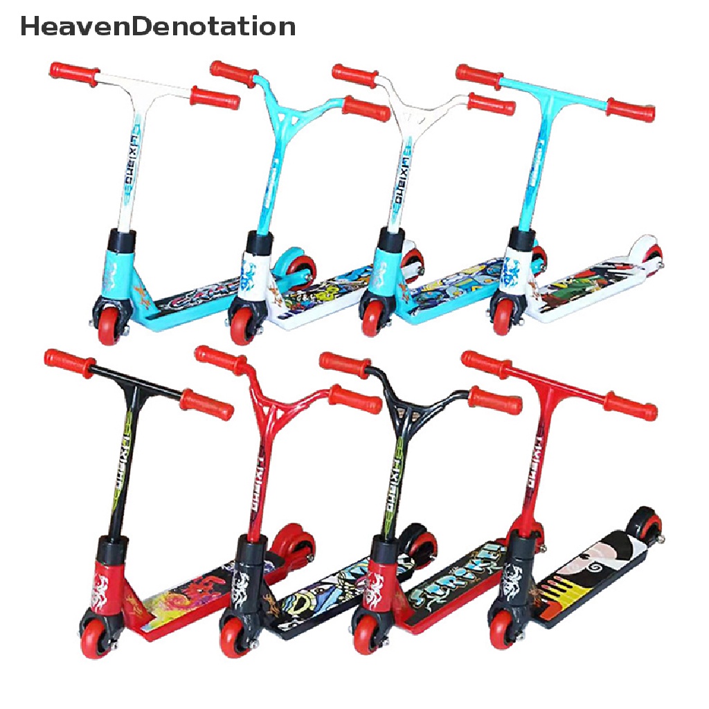 [HeavenDenotation] Jari Skateboard Mini Skate Jari Skuter Ujung Jari Sepeda Fingerboard Mainan HDV