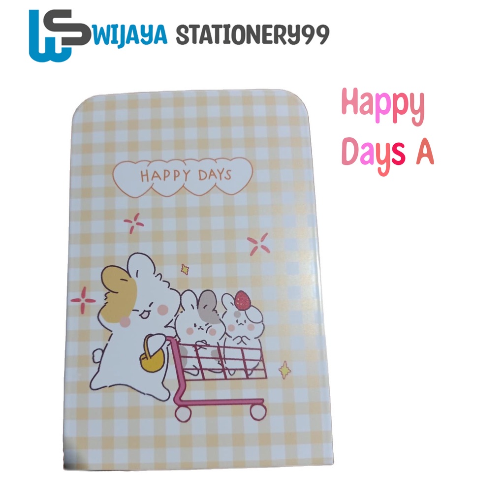 

Terlaris ✨ -WS99 - STAND BOOK / Book END / PEMBATAS Buku MOTIF HAPPY DAYS Bahan Besi dapat 2 pcs MQ-3418- 2.2.23