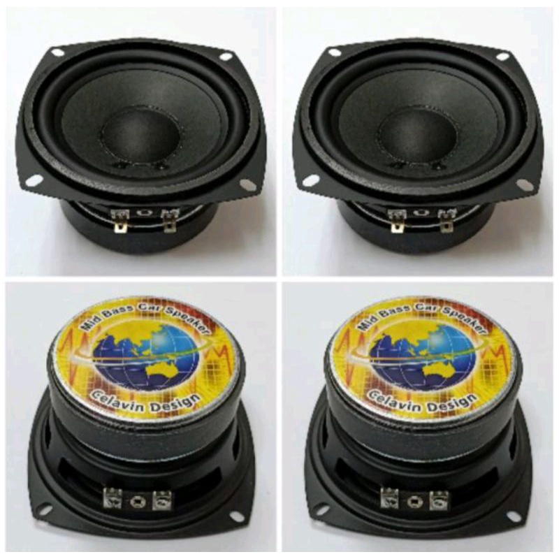 Speaker Midbass Celavin Design  4inch