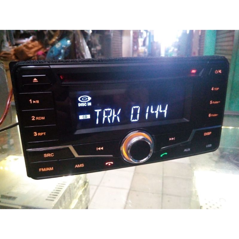 headunit bluetooth originl daihatsu sigra segel mulus normal audio mobil