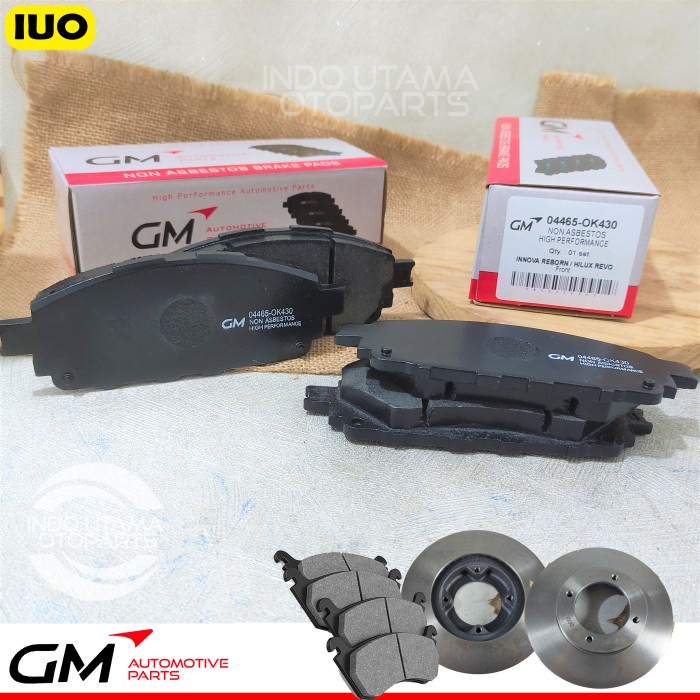 Kampas Rem Innova Reborn Hilux Revo Brake Pad GM