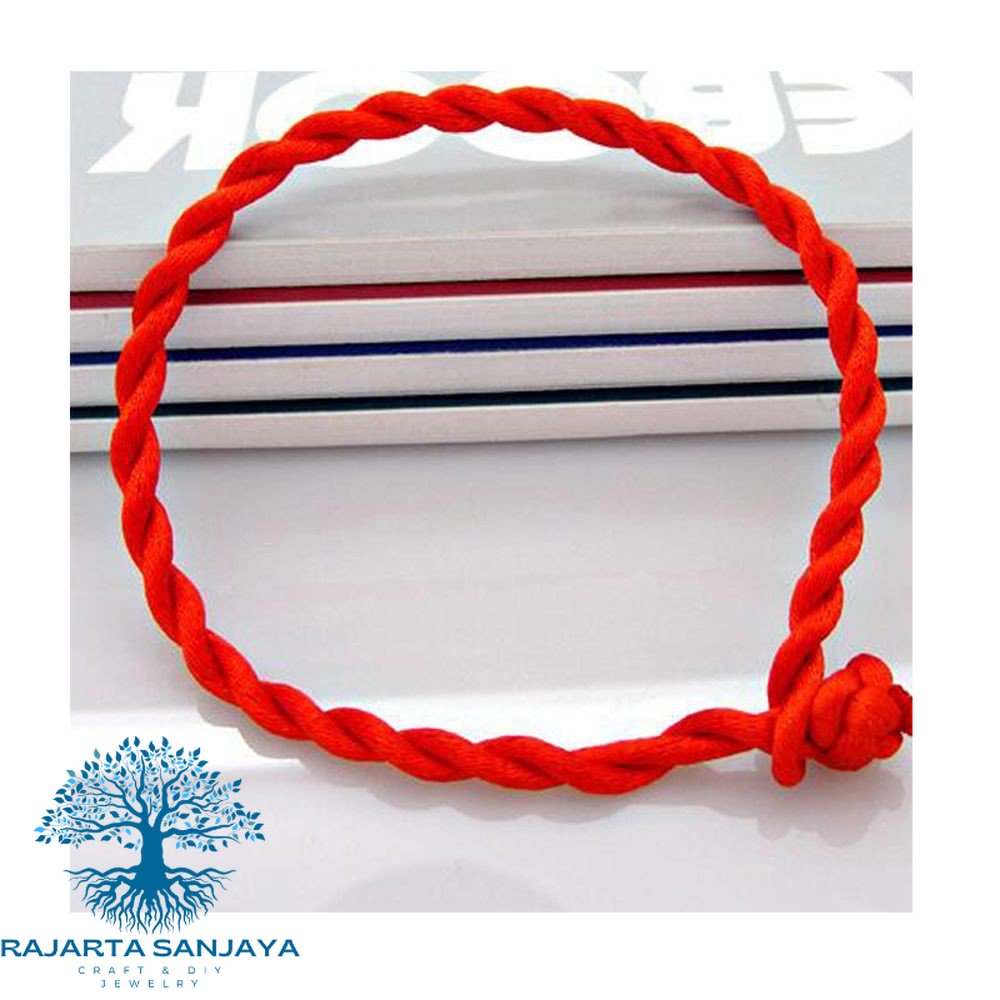 5Pcs Handmade Jewelry Cord String Line Red Rope Bracelet Bangle