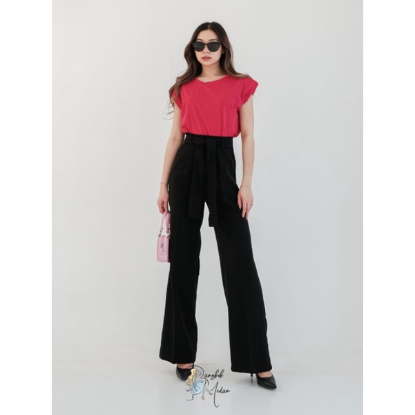 READY CELANA KULOT CALLIOPE (WITH BELT) FASHION IMPORT WANITA PREMIUM BKK TERMURAH