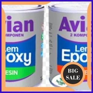 

limited stock Lem Epoxy Avian 2 Komponen Resin Hardener 1.6 Kg Set 1F3BZ3