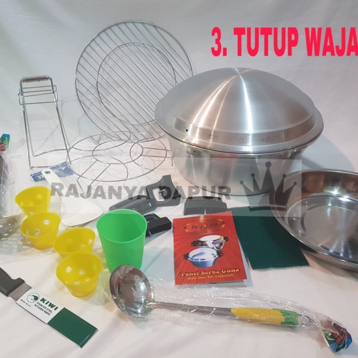 Terlaris Panci Serbaguna Toyopot Tutup Wajan - Panci Tatung Toyopot