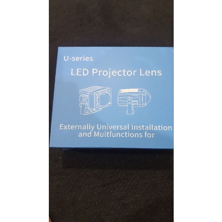 Led laser mini projie putih kuning 60watt