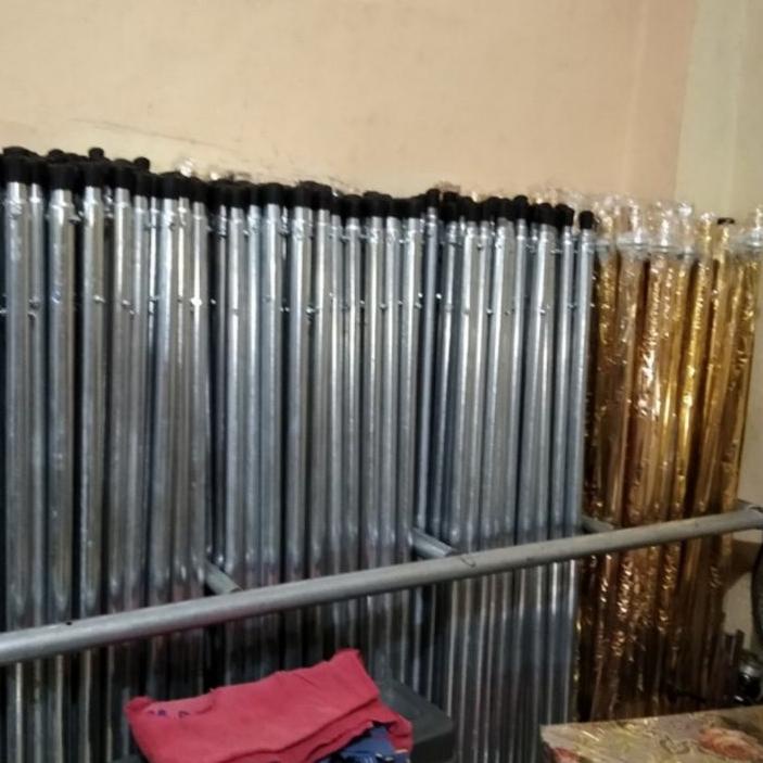 ➳ [TERMURAH ] TIANG BESI GALVANIS ANTENA/BENDERA/WIFI/PARABOLA/TIANG SERBAGUNA 3M ❉