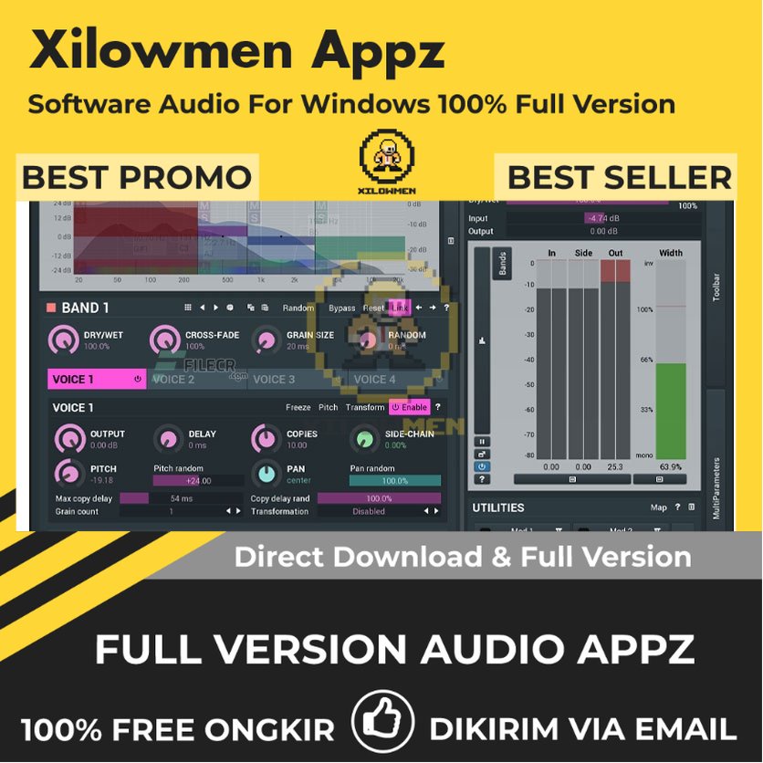 [Full Version] MeldaProduction MCompleteBundle Pro Lifetime Audio Software WIN OS