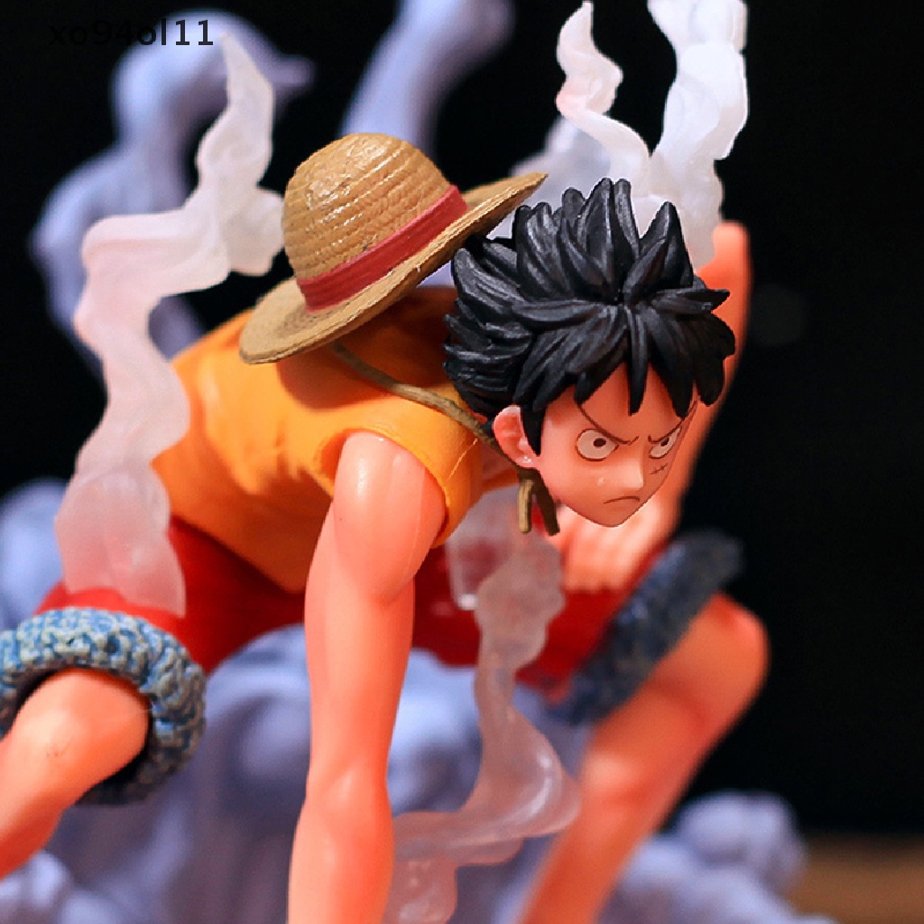 Xo One Piece Anime Figure Luffy Gear2 Fighg Stance Action Figurines Model Pvc OL