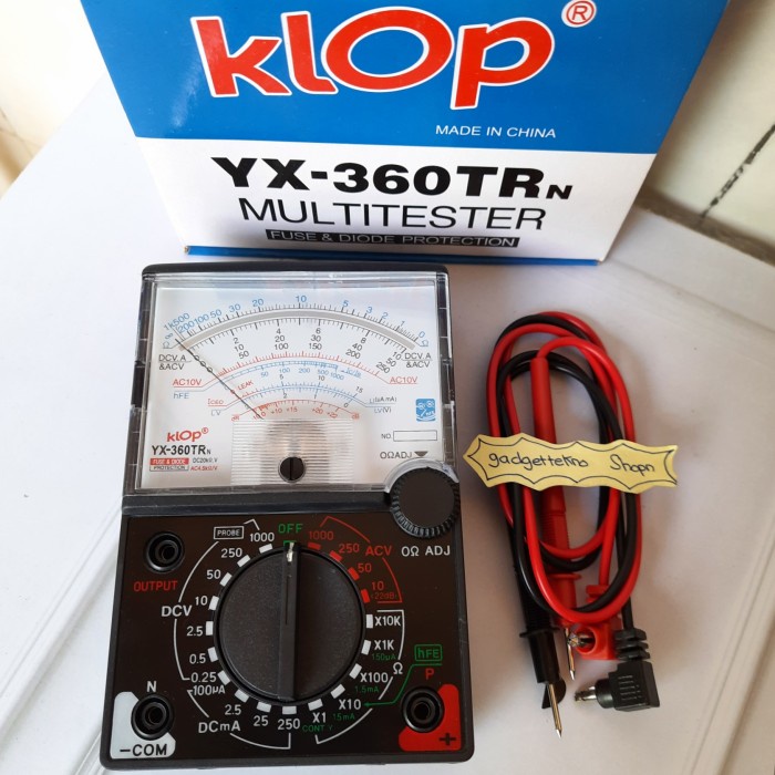 Listrik Multi Tester Yx-360 , Tester Analog Yx-360