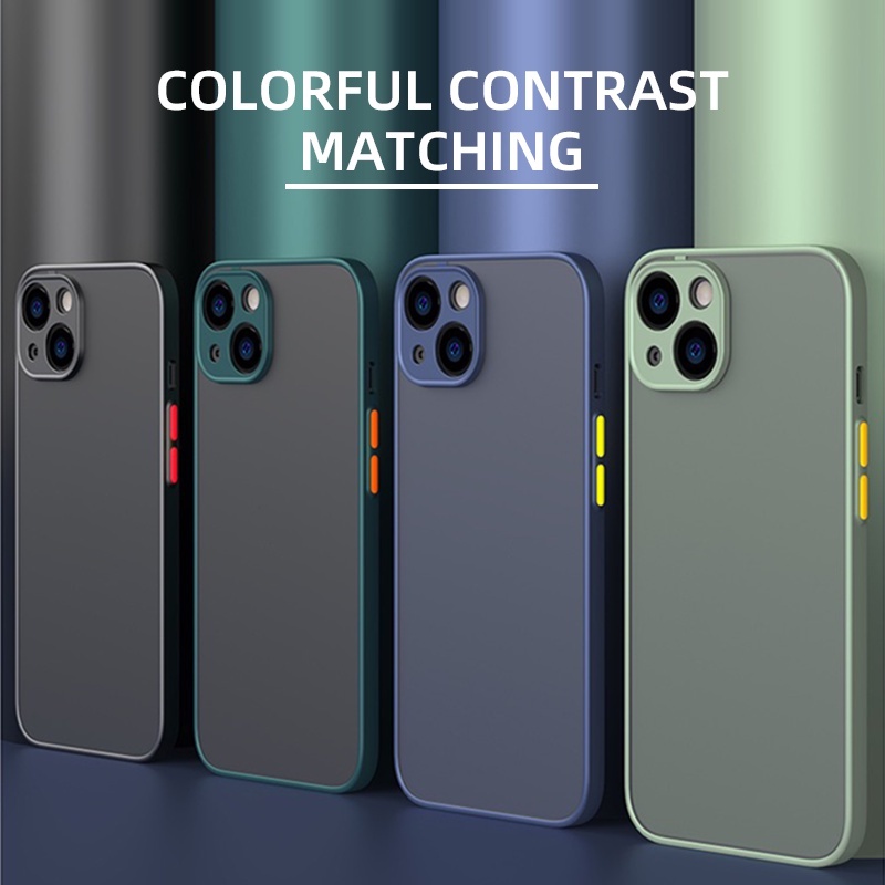 IPHONE Casing Ponsel Hawkeye Perasaan Kulit Yang Stylish, Simple Dan Serbaguna Untuk Iphone14 13 12 11 Pro Max X XS Max Xr7 8 Plus Perasaan Kulit