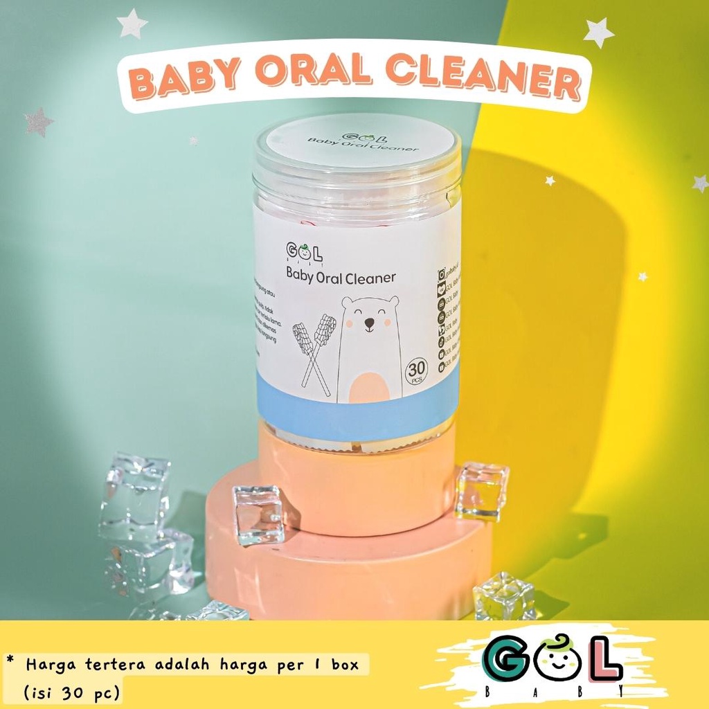 GOL Baby Oral Cleaner | Pembersih Lidah Gigi Gusi Mulut Bayi