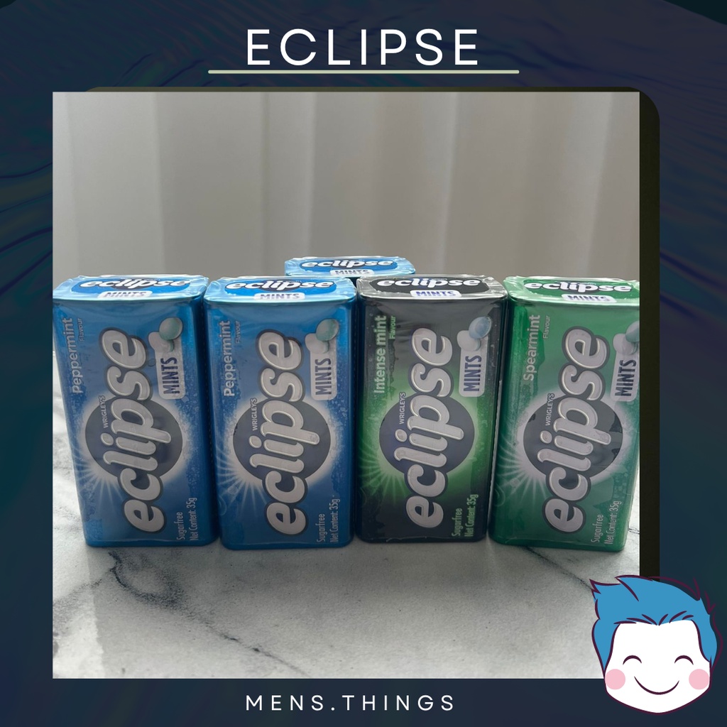 

WRIGLEY'S ECLIPSE Mint Candy Sugar Free 100% Original