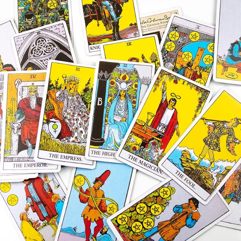 Rider Waite Tarot Deck 12x7cm include guidepaper