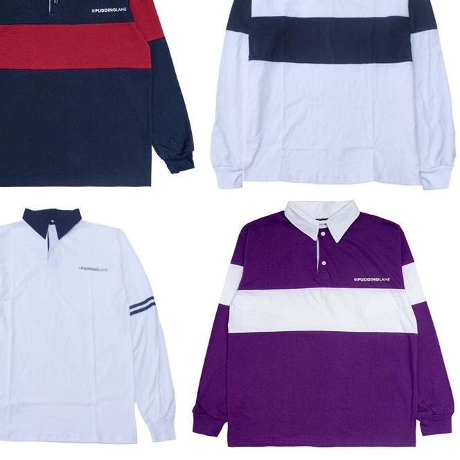 ☈ Puddinglane Rugby Shirt Oversize Kinan ➻