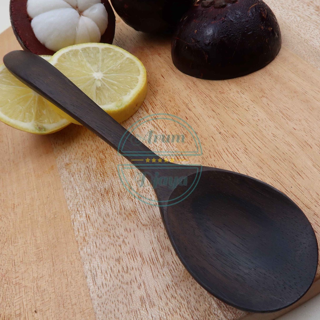 Sendok Makan Sendok Unik Sendok Soup Sayur Sendok Kayu Wooden Spoon Cintung