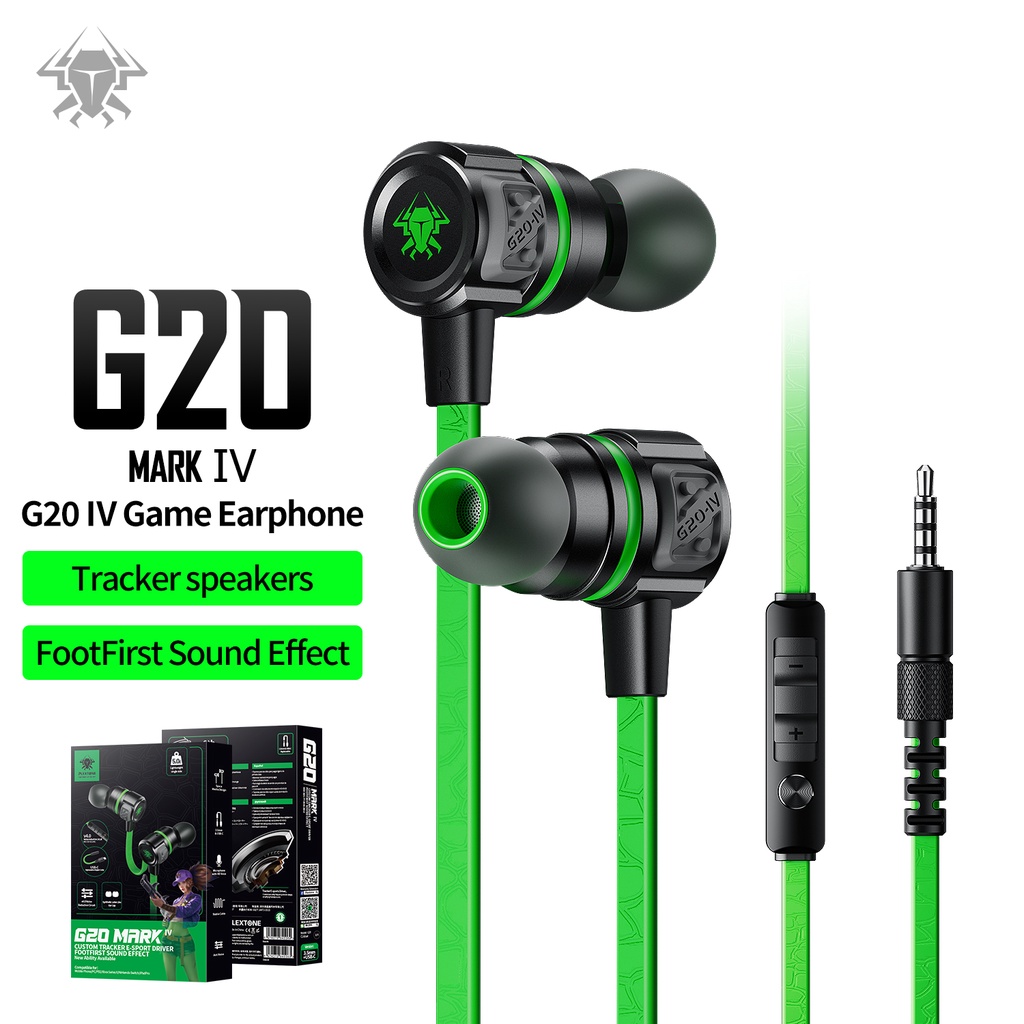 Earphone Gaming Plextone G20 Game Handsfree