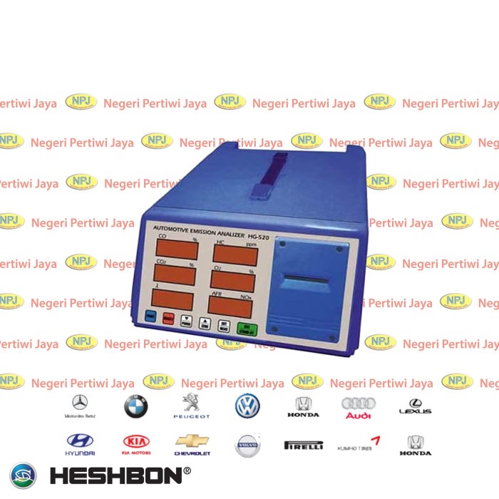 Sensor Heshbon Exhaust Gas Analyzer Hg-520 - Alat Uji Emisi Kendaraan
