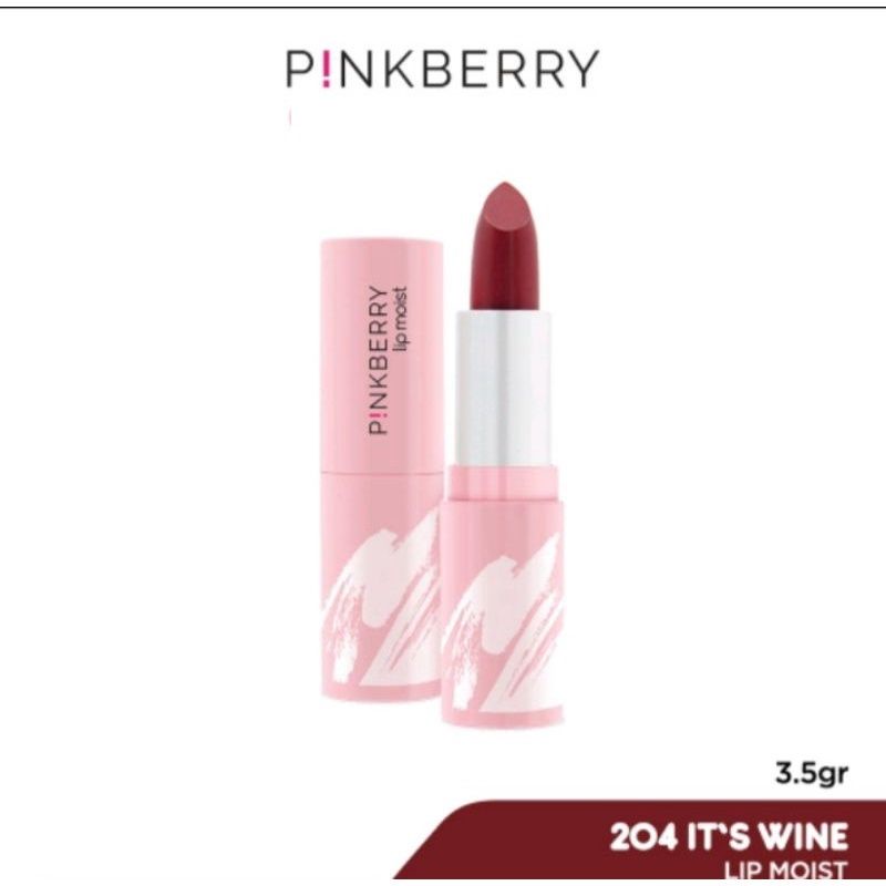 Lipstick Lipstik Pinkberry Lip Moist Lip Matte Lip Gloss Tahan lama Melembabkan