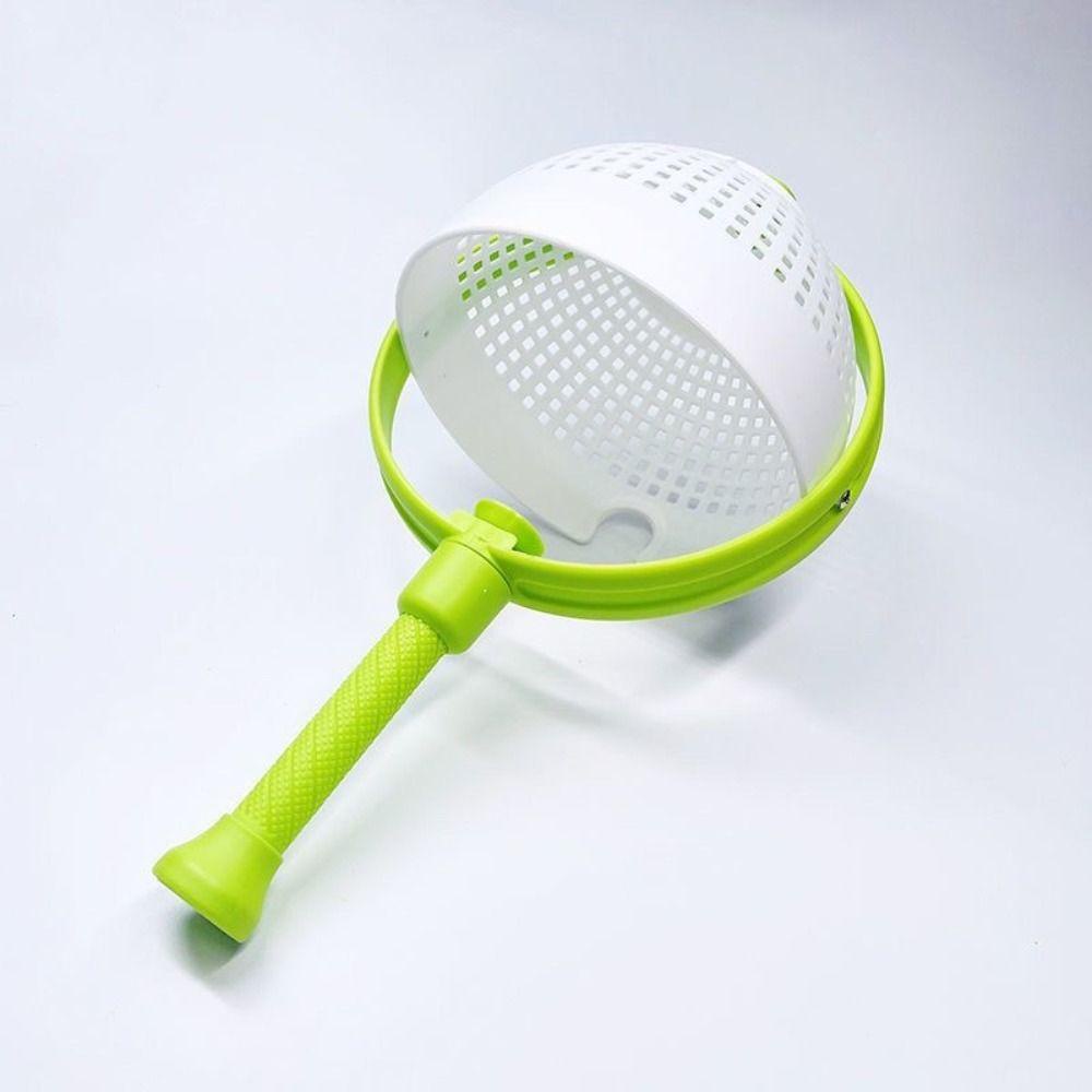 Solighter Colander Salad Spinner Portable Saringan Buah Gadget Dapur Alat Pembersih Sayuran Double-layer