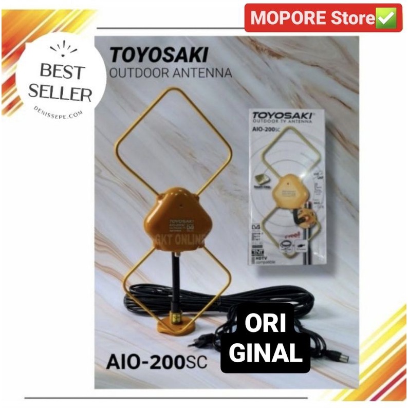 Antena Toyosaki AIO-200sc dan Outdoor/indoor Original