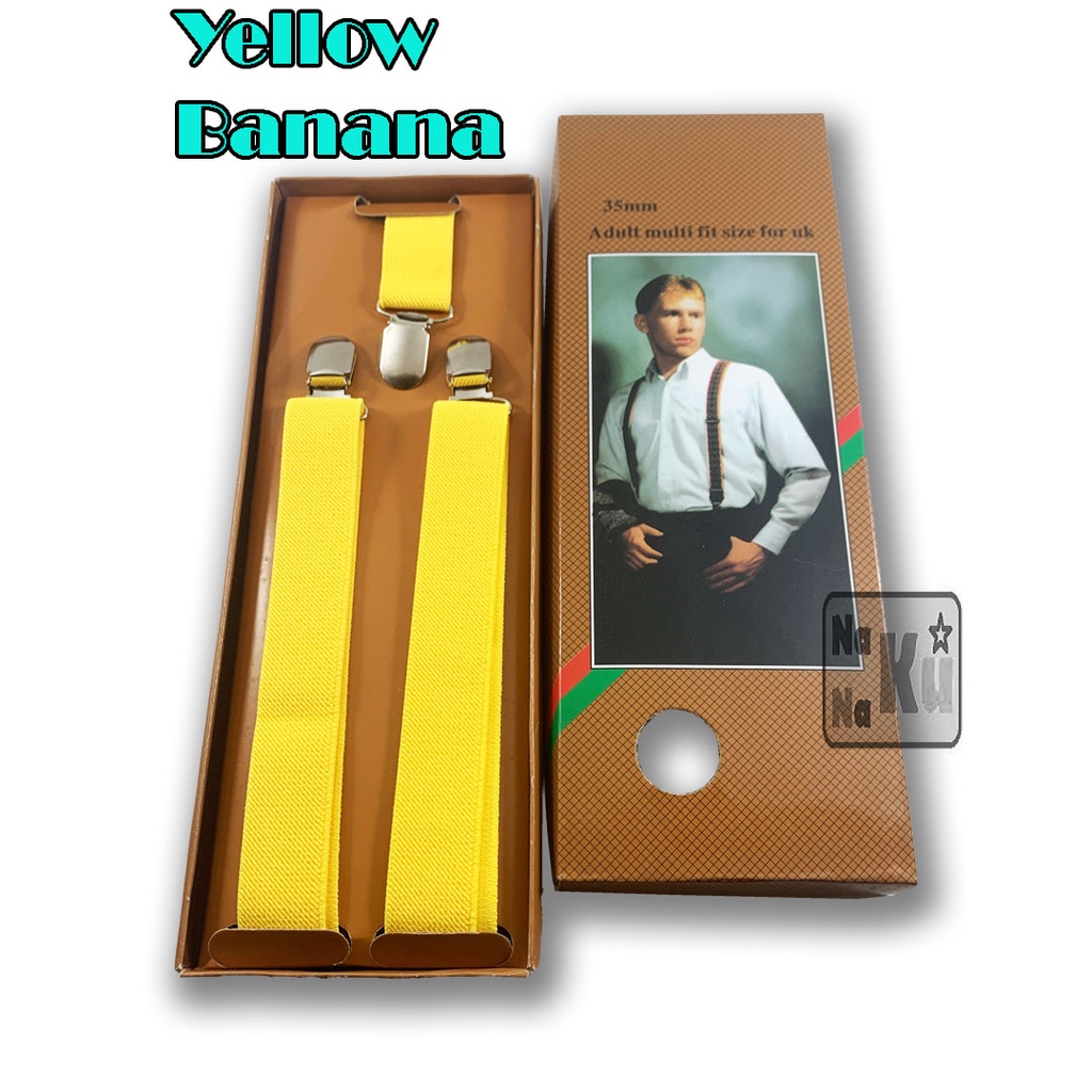 Suspender Y Lebar Ban 2,5 cm - Tali Baju Jojon