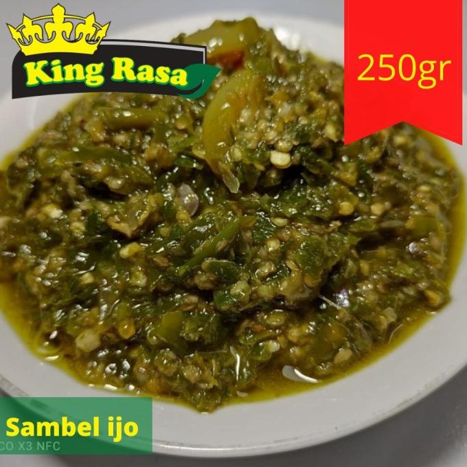

Sambal Hijau Sambal Ijo 250 Gr King Rasa Frozen