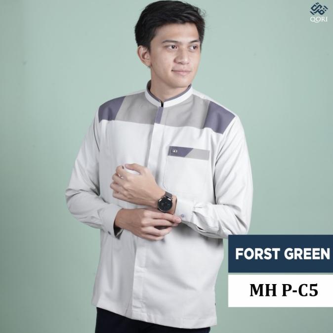 Qori Apparel Baju Koko Casual Al Mahdi (Lengan Panjang)